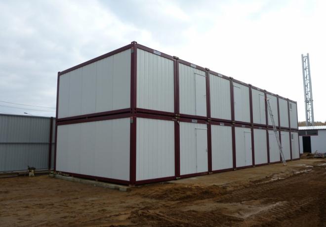 Модульное здание на основе контейнеров Containex