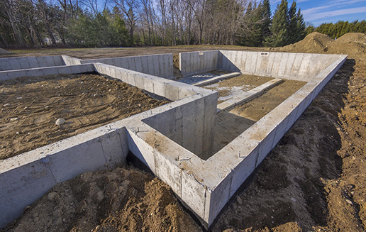 Устройство фундаментов